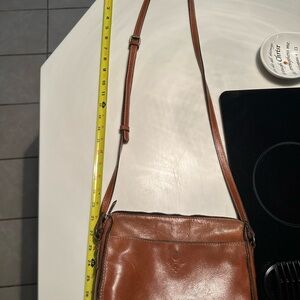 Brown Leather Crossbody Bag